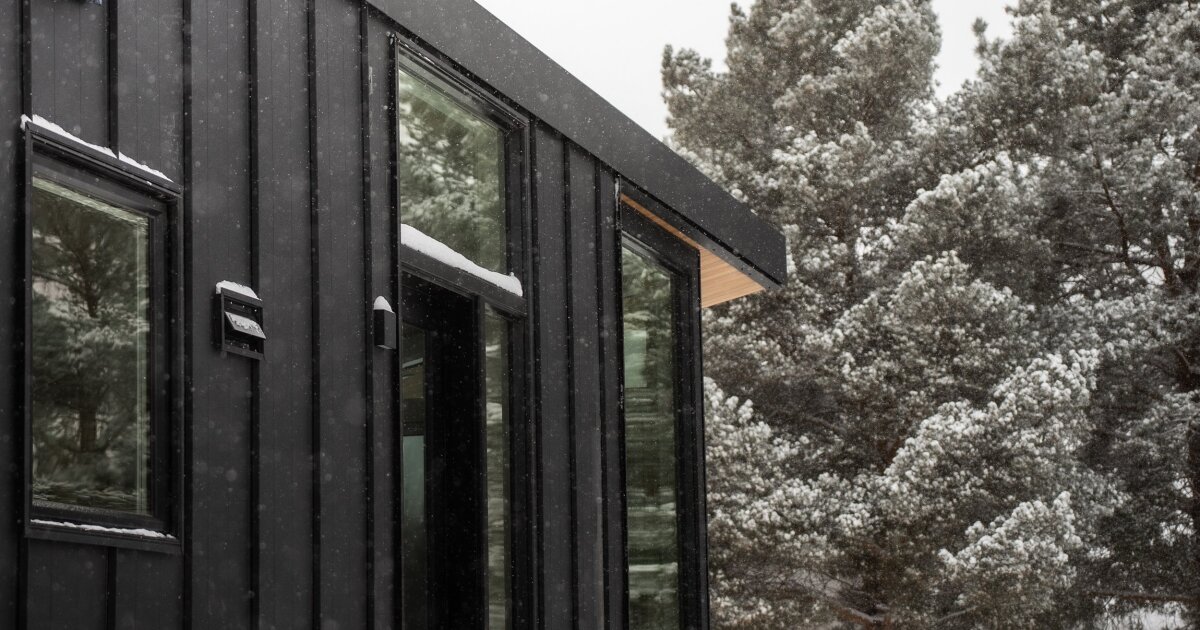 Spacious tiny house brings on the luxury for a family living small