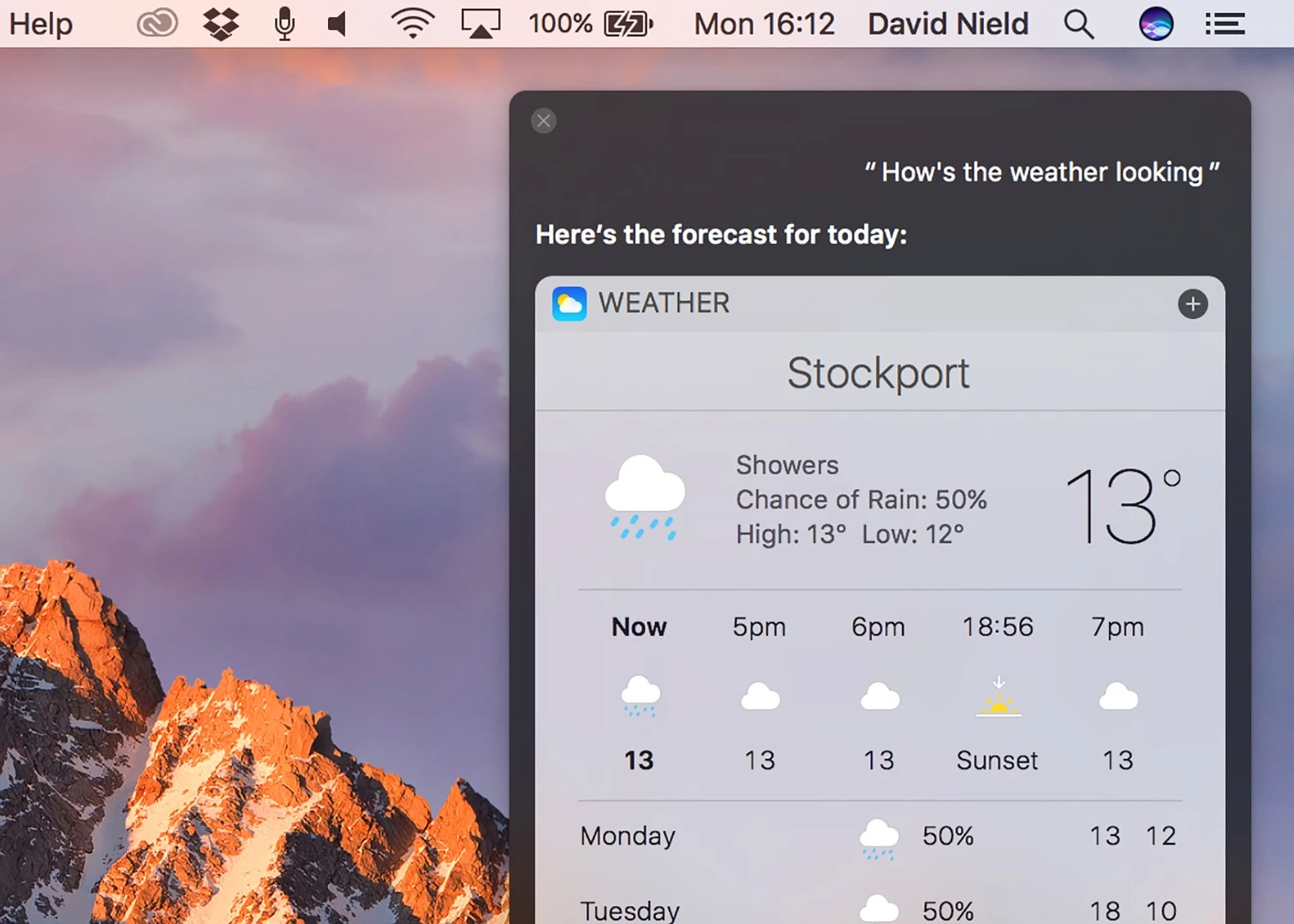 Siri is a handy companion if you don't mind talking to your computer