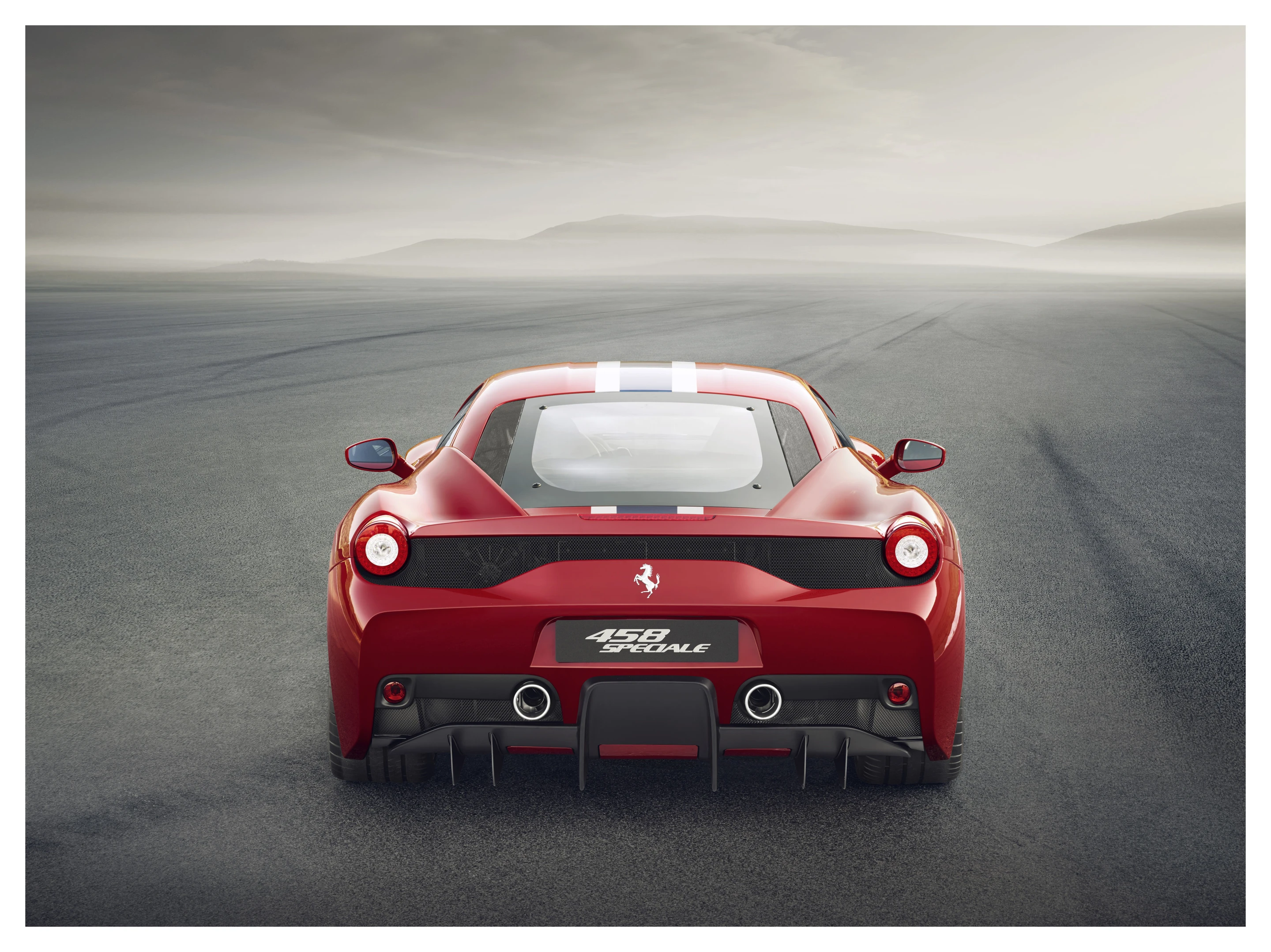 The 458 Speciale gets new moveable aerodynamics in front and back