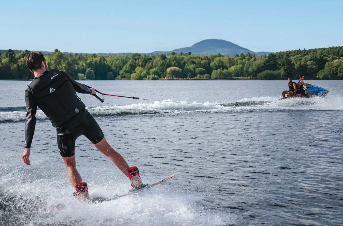 In addition to just cruising and fishing, the Orca WX3 is designed for wakeboard and waterski towing