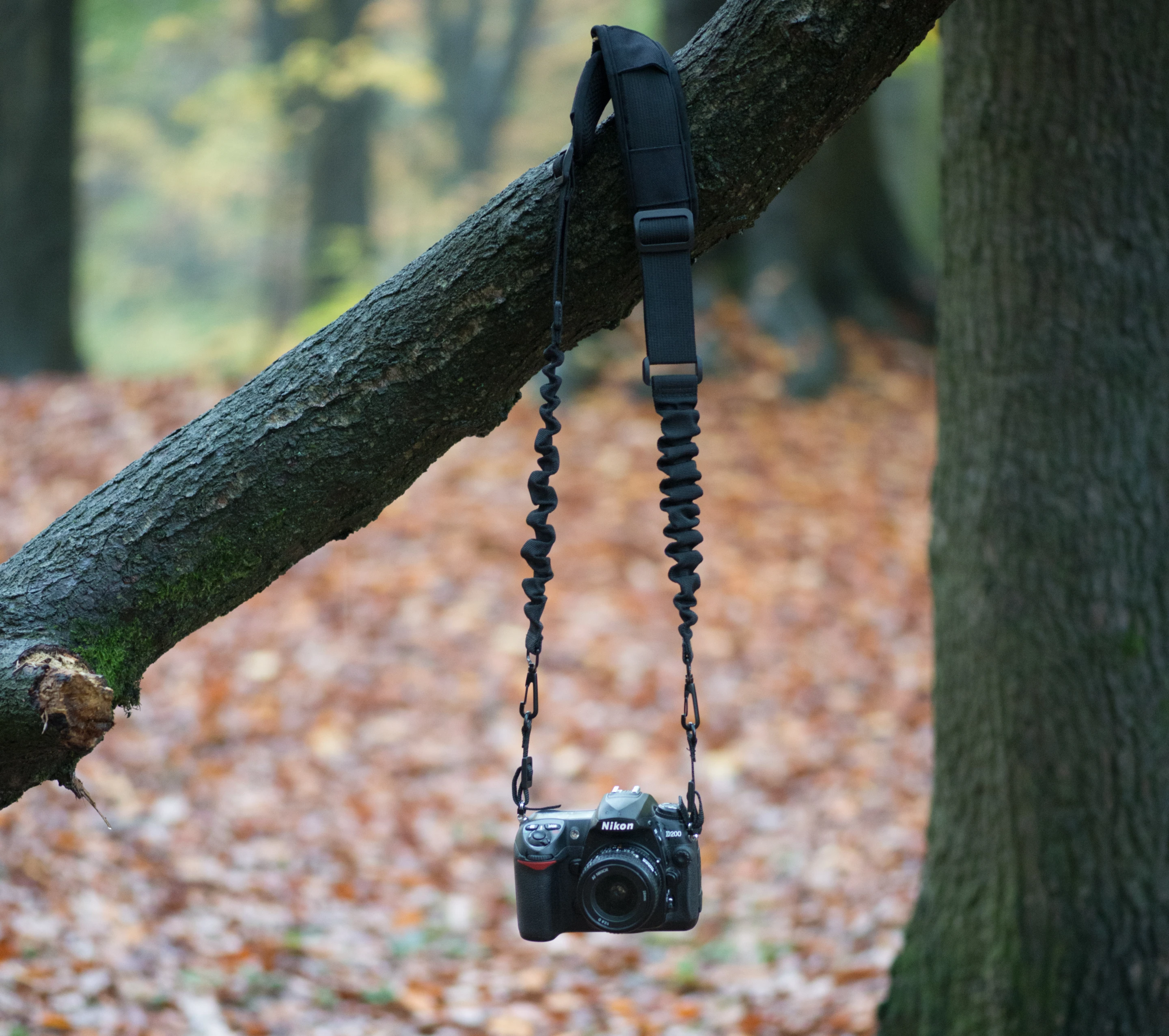 The Boomr camera strap is adjustable in length from 44 to 58 inches (111 to 147 cm)