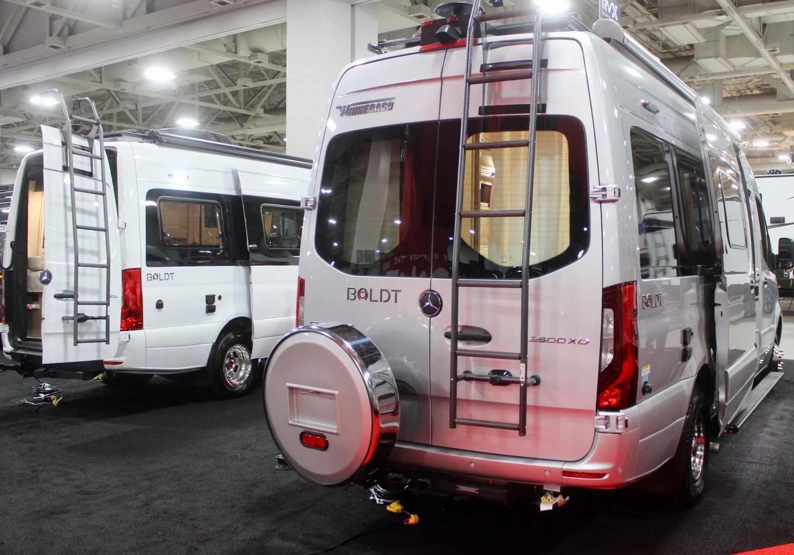 Winnebago debuted both Boldt floor plans at RVX