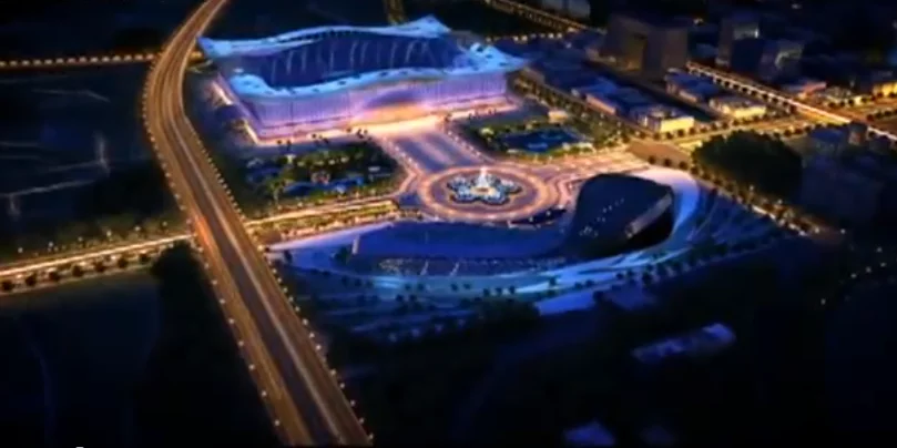 It's linked to nearby Sichuan capital Chengdu by 20 bus lines and its own metro station (Image: GoChengdoo)