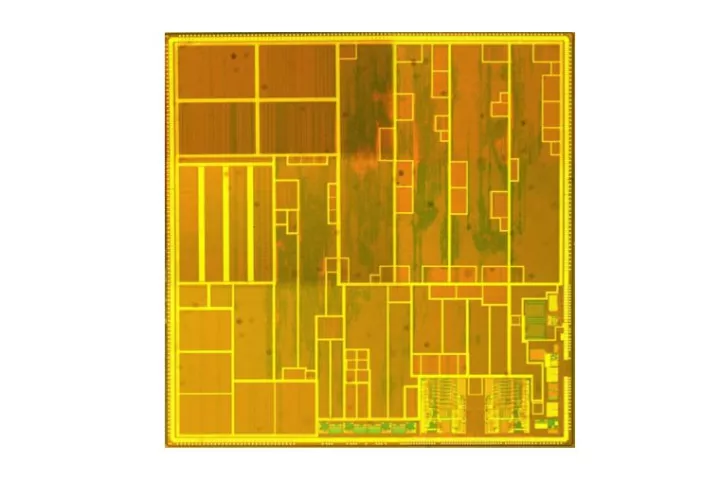 Marcel van de Burgwal's multiprocessor microchip