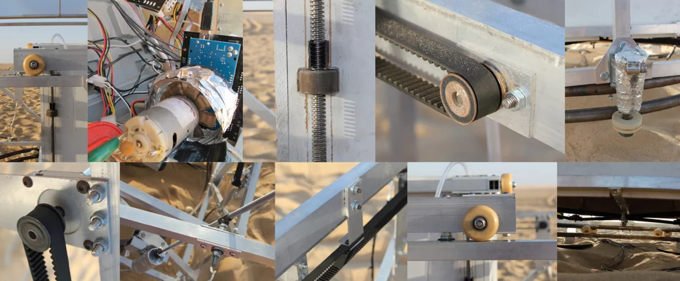 Markus Kayser's cam-driven Solar-Sinter