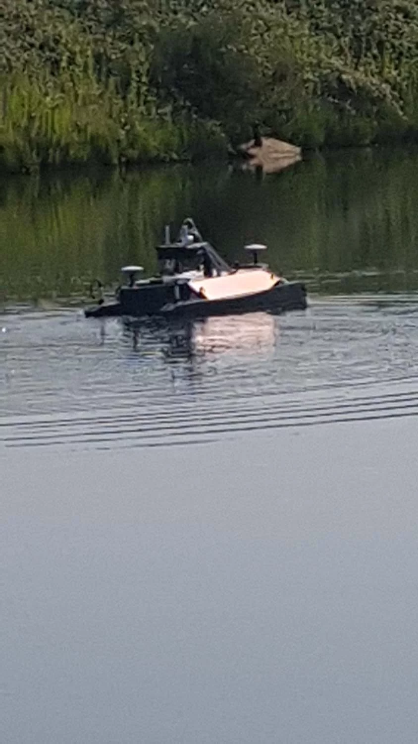 The Otter Pro on the move