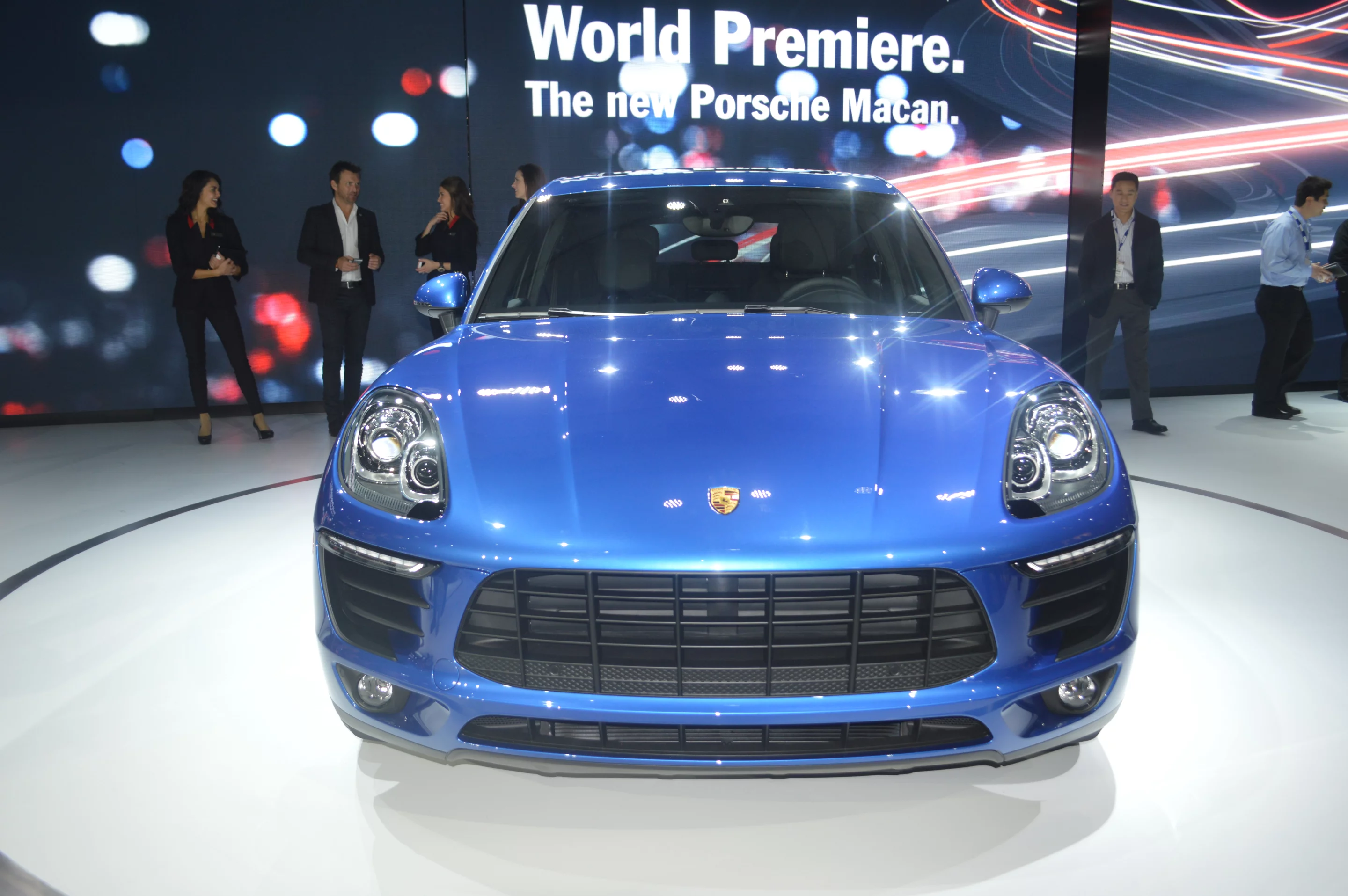 The Macan S has a V6 engine