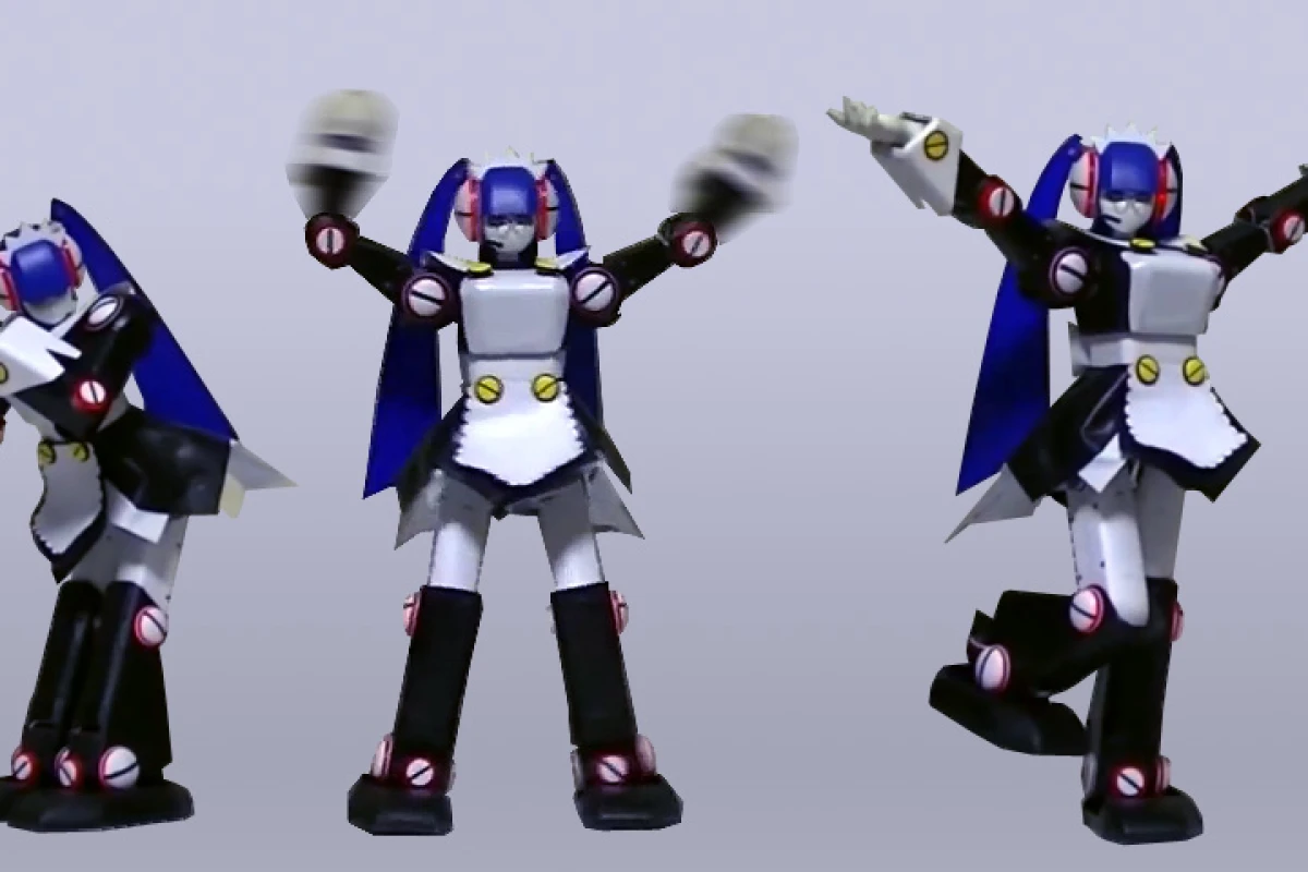 Dr. GIY's Pre-made Me is a 52 cm tall dancing robot maid (Photo: Dr. GIY)