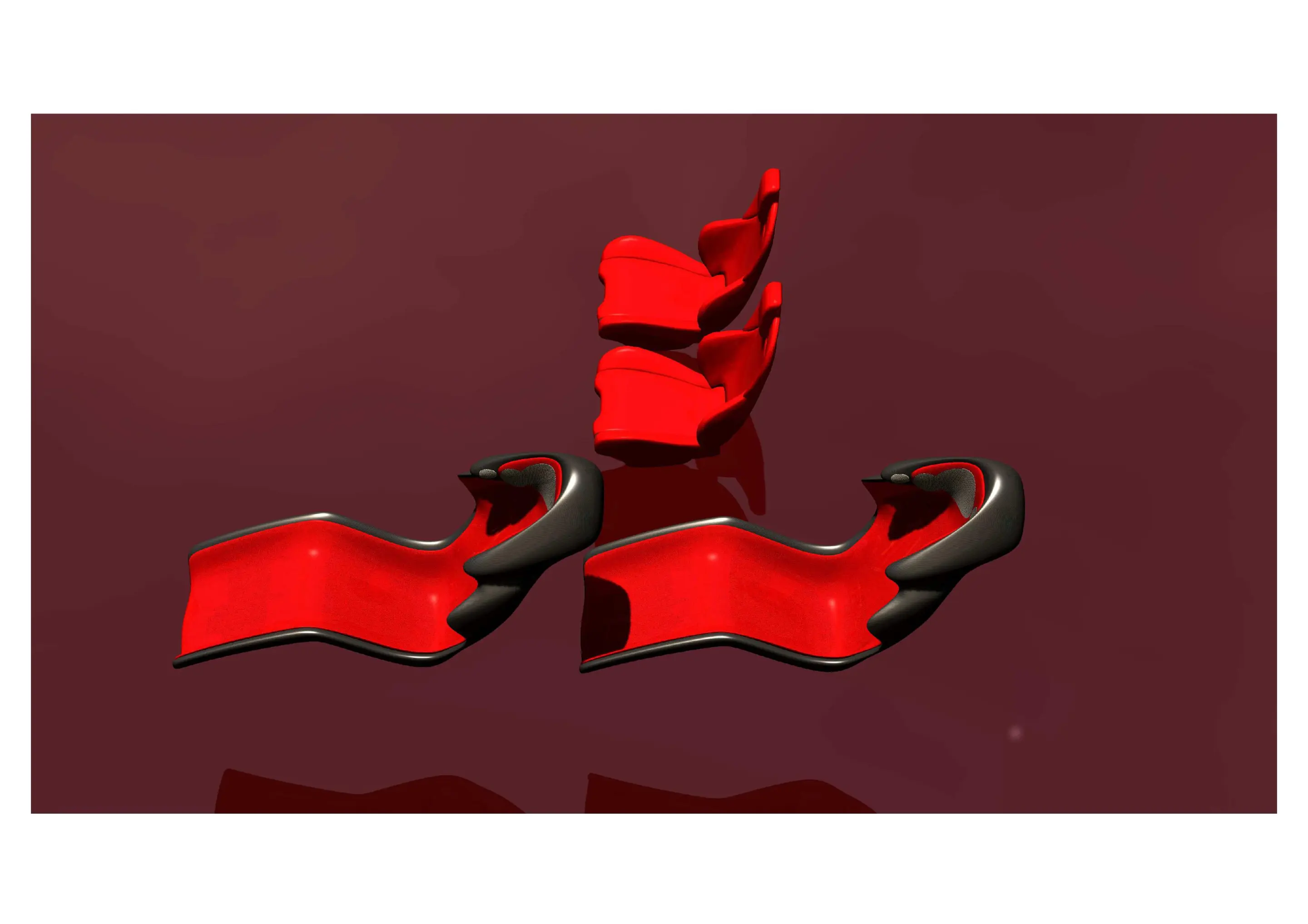 Two-seater Acabion four-wheeler design with tandem seating cutting down on aerodynamic profile