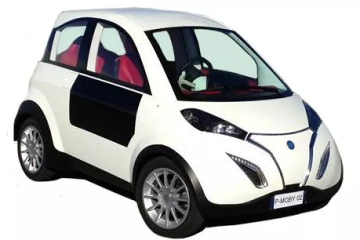 The P-MOB prototype electric car