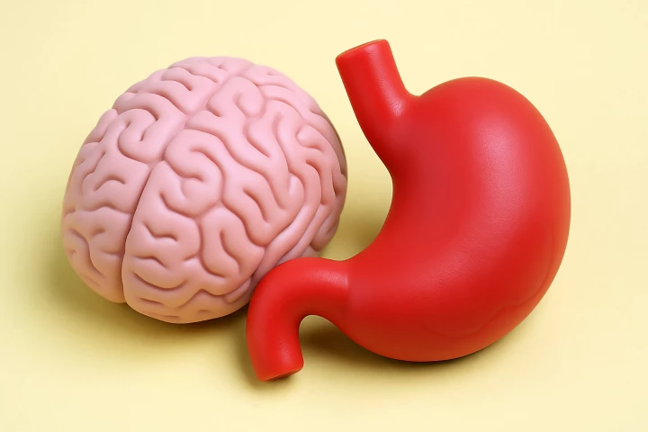 The stomach's bioelectric rhythms are linked to emotional well-being