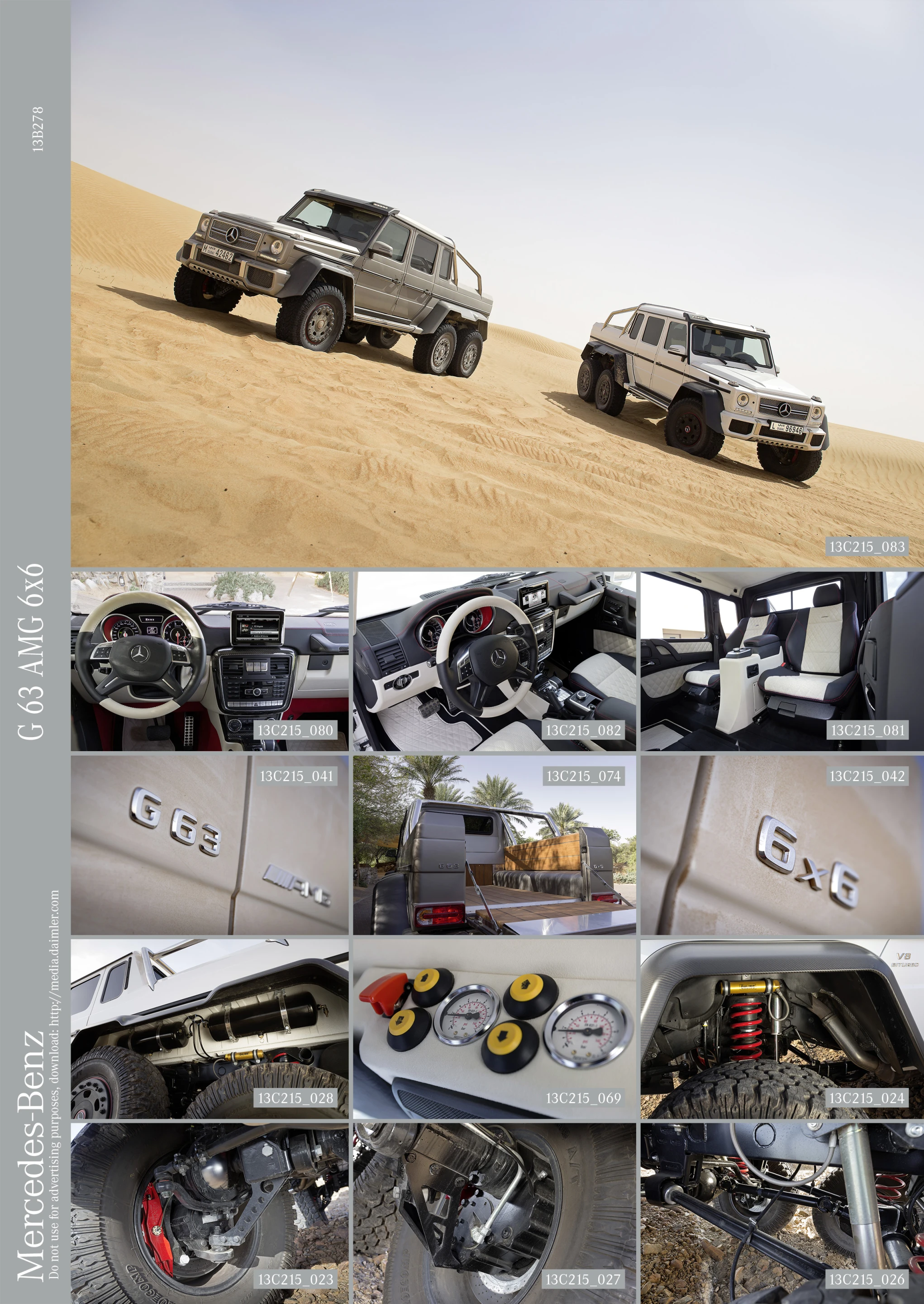 The G 63 6x6 show vehicle is close to production