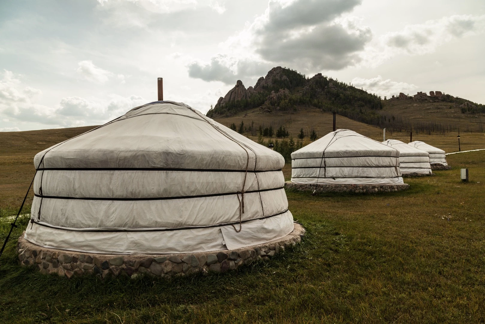 Ulaanbaatar locals love to get out of town on weekends, so there's a wealth of holiday gers within an hour or two of the capital city. Ayanchin Camp and Lodge, Gorkhi Terelj National Park