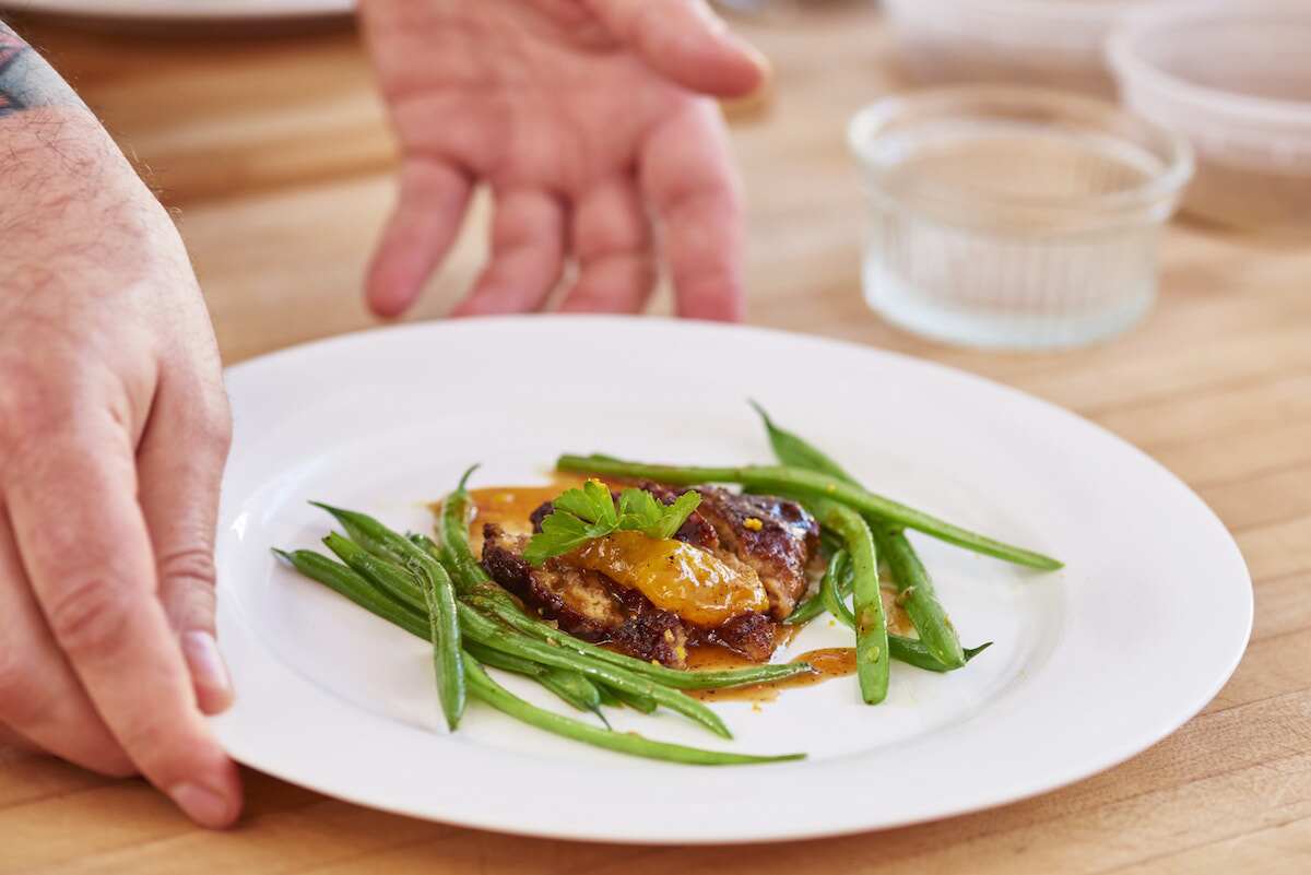 Memphis Meats' duck a l'orange was made from poultry cells, without needing to raise and slaughter any actual ducks
