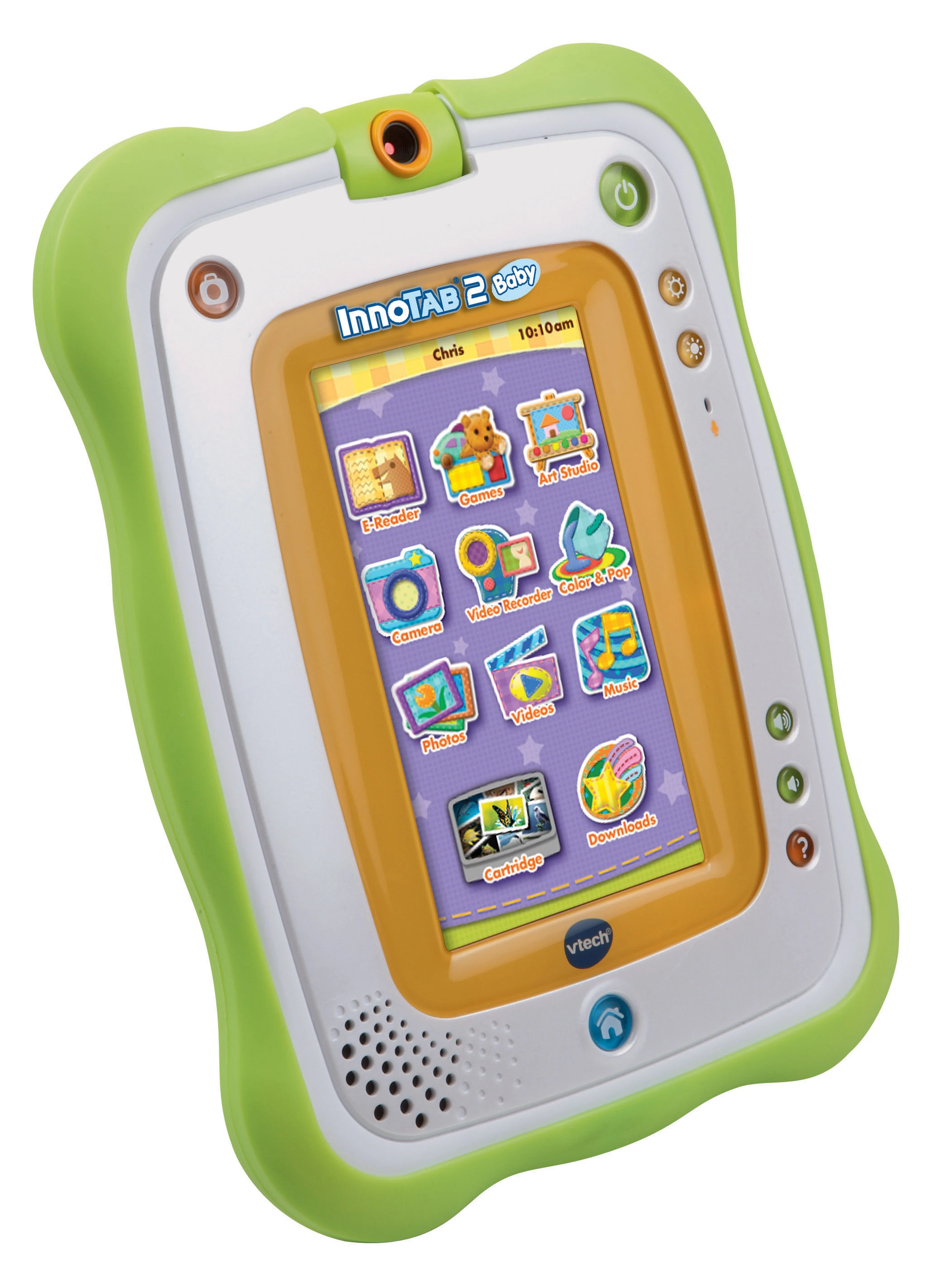 To address the issue of protecting the InnoTab 2 Baby for when (not if) it gets dropped, the device features a soft, removable gel bumper