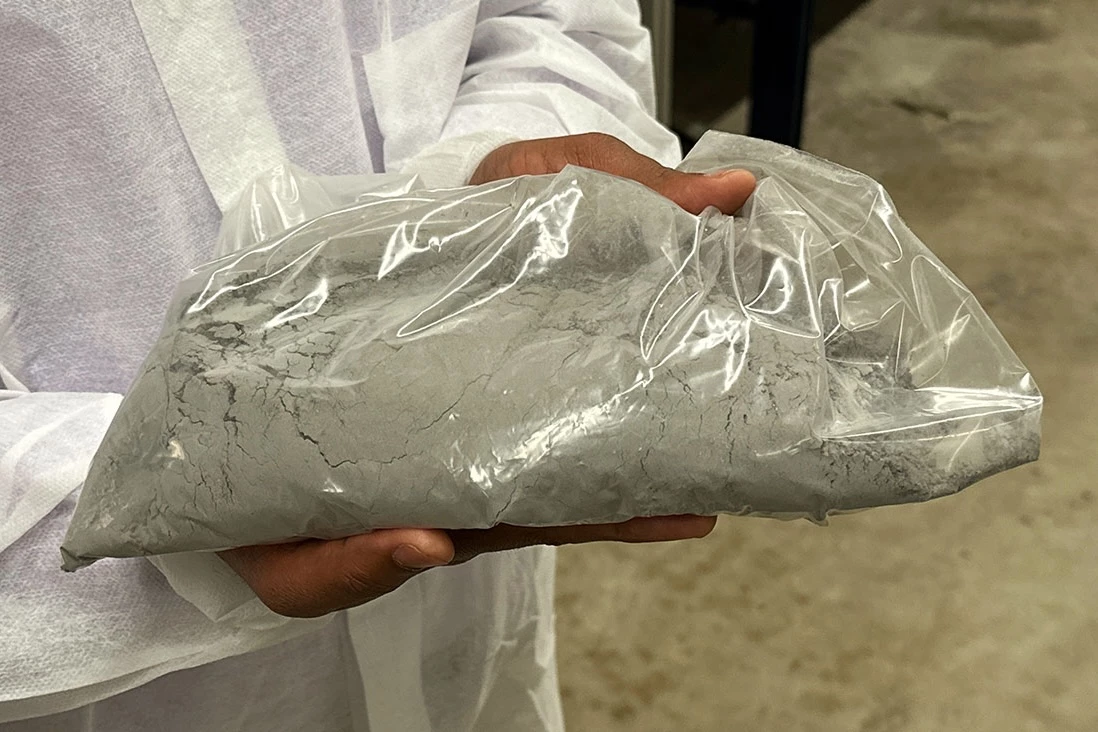 Some of the solid waste ash utilized in the study
