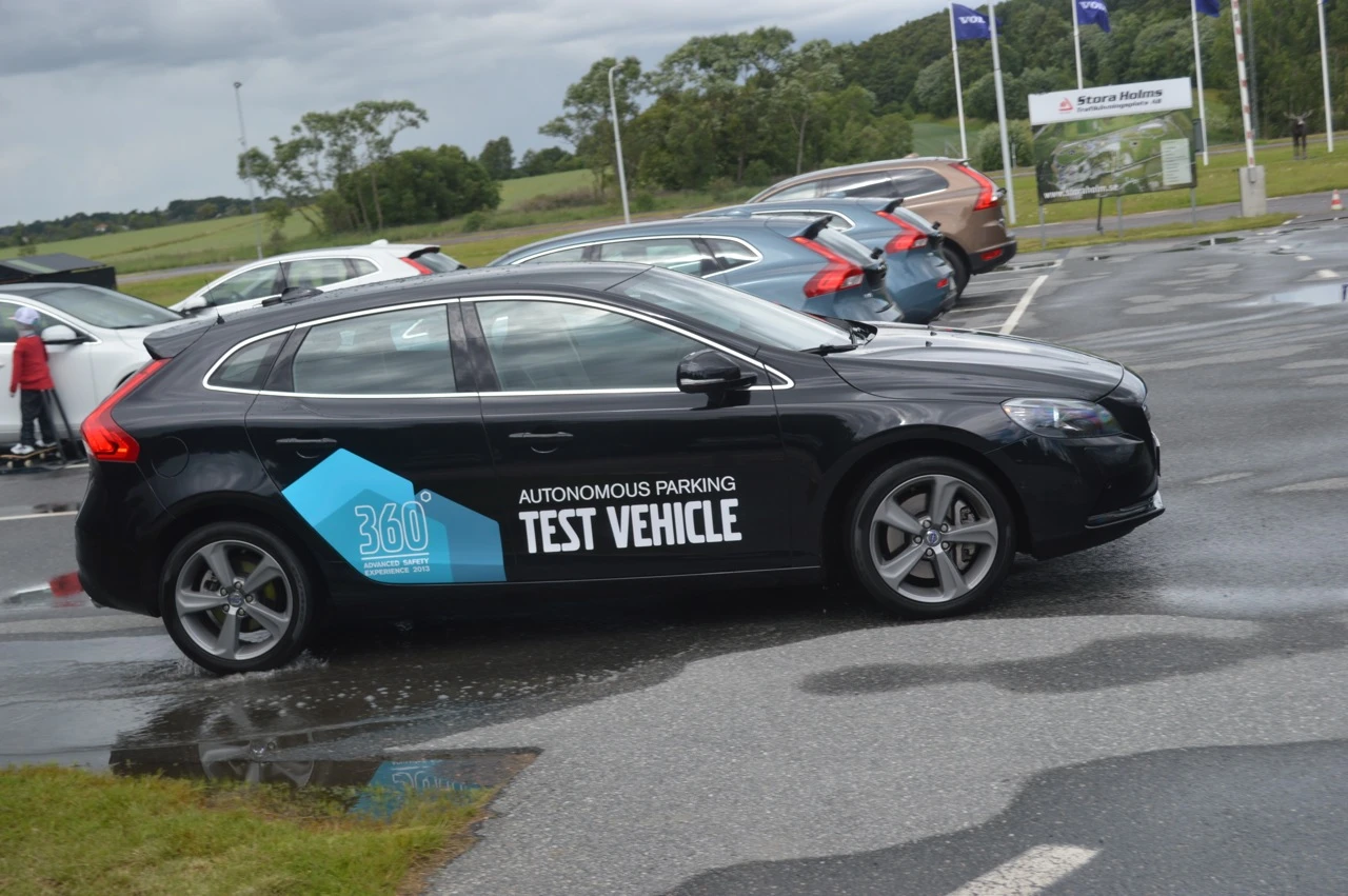 Volvo's self-parking car prototype (Photo: Gizmag)