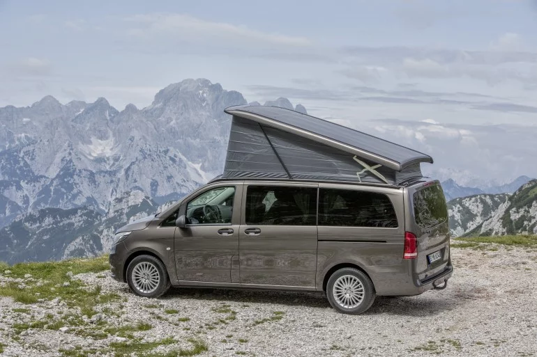 Mercedes revealed the Marco Polo Activity alongside the latest Marco Polo at the 2014 Düsseldorf Caravan Salon