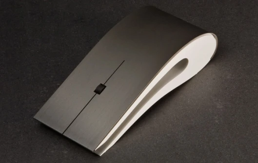 Intelligent Design's new titanium mouse is wireless, with BlueTooth connectivity