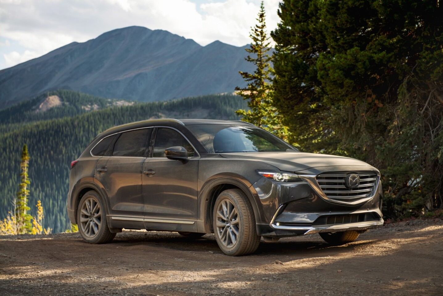 One of the more interesting entrants was the Mazda CX-9 crossover, which showed it isn't shy about getting there, wherever there might be