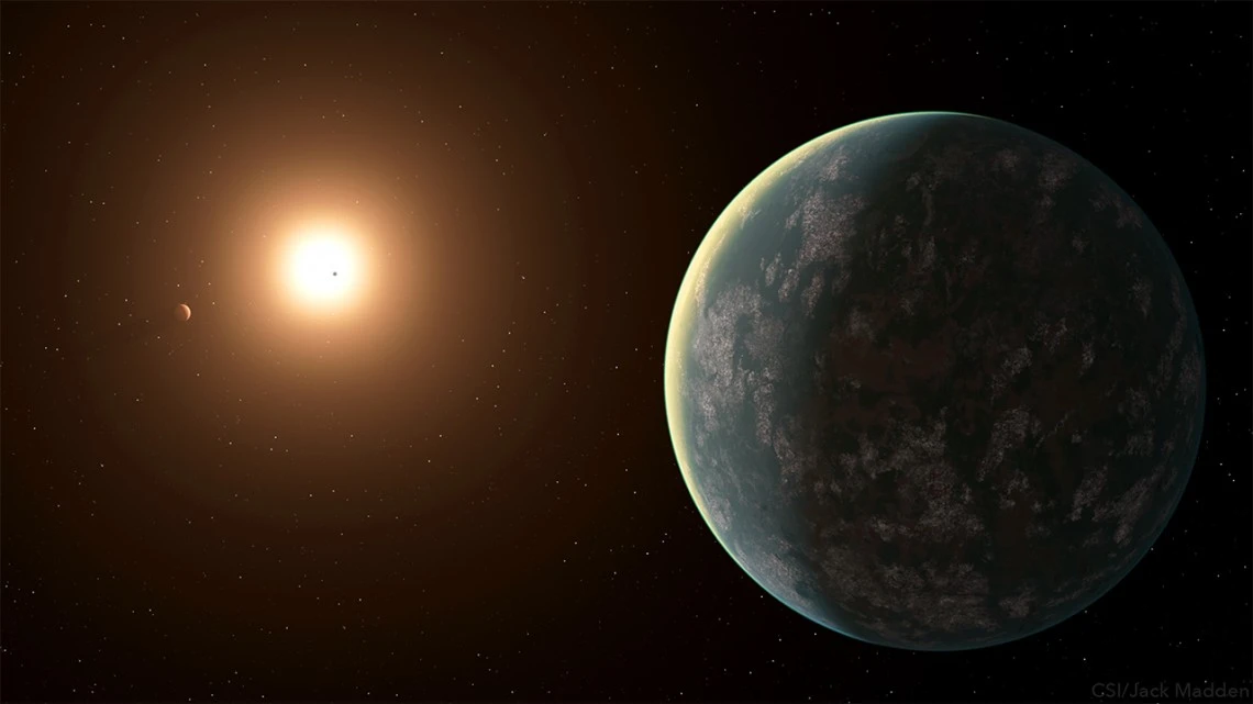 An artist's impression of GJ 357 d