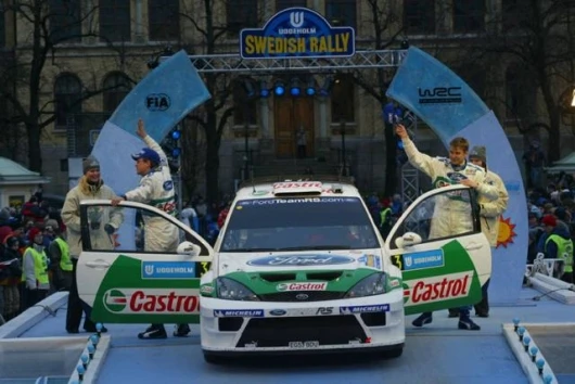 Toni Gardemeister and Jakke Honkanen finished third in a Ford Focus and went into the outright lead in both the driver and manufacturers championships.