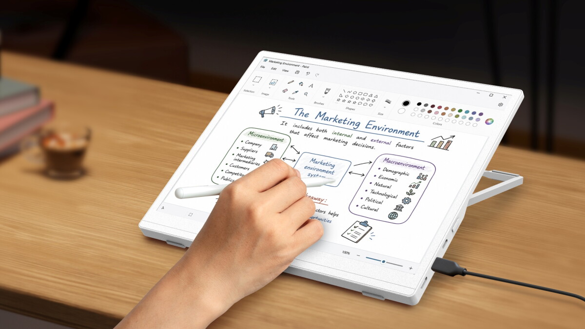 Acer's 60-Hz color ePaper monitor loses glare and blue light