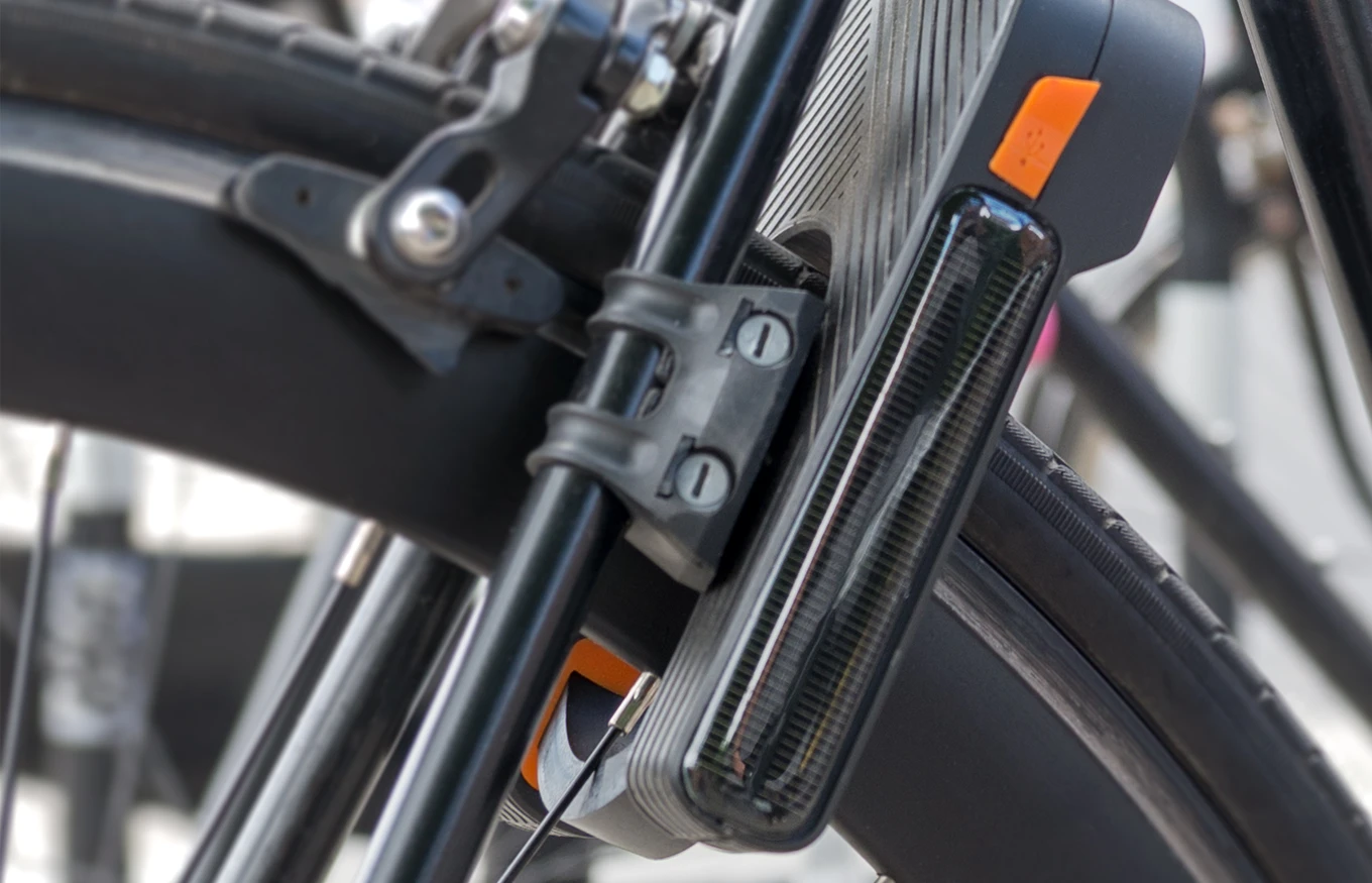 Deeper has two solar panels that help keep the battery charged