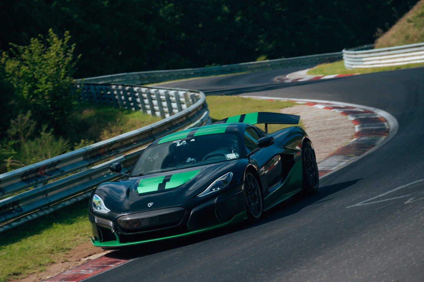Rimac now holds the Nurburgring lap record for production electric vehicles