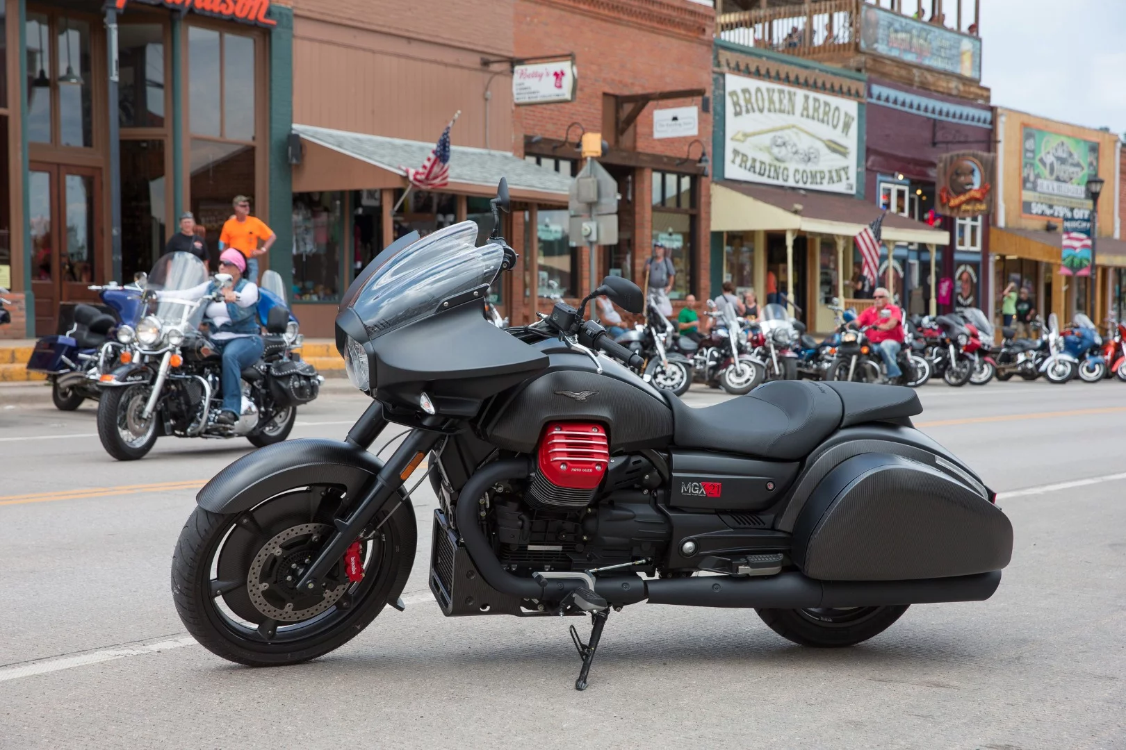 The Motto Guzzi Flying Fortress