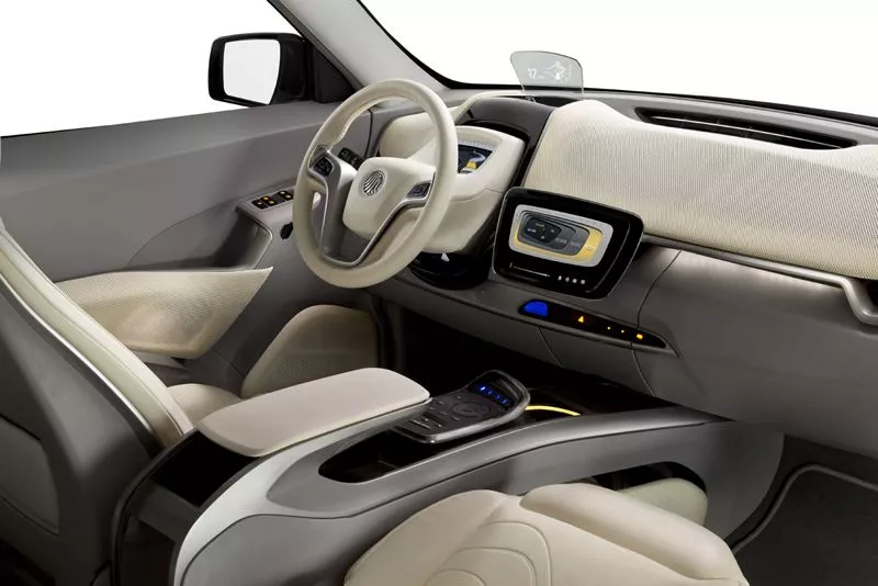 Johnson Controls' ie:3 demonstrator car is the company's showcase for new technologies in efficient, lightweight automotive interiors