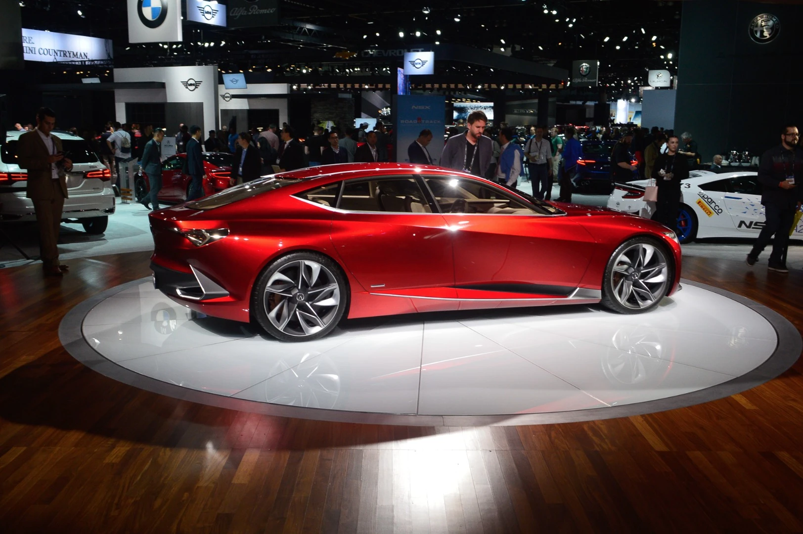 Acura Precision Concept at the 2016 LA Auto Show