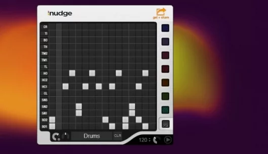 Cook up a quick music sequence with iNudge.