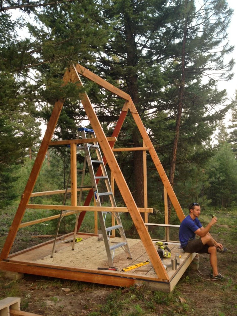 Building the cabin
