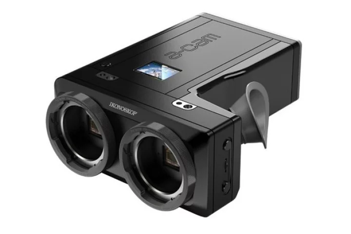 The Ikonoskop A-Cam3D features 3D 1080p HD video recording