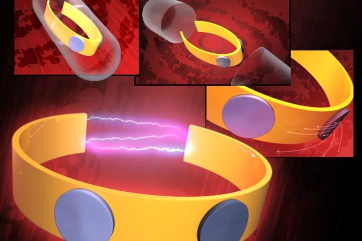 An illustration of the edible micro-battery, that could power ingestible medical devices