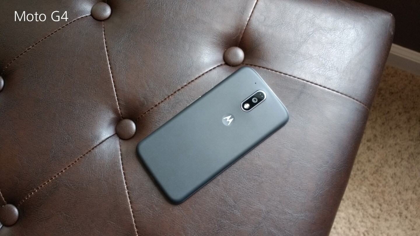 Moto G4 camera sample (indoors, brightly lit)