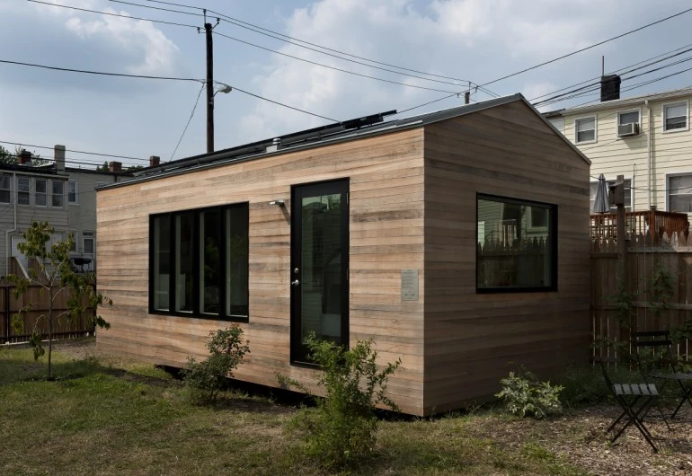 The Minim House by Foundry Architects and Brian Levy, is a particularly nice example of the burgeoning tiny house movement (Photo: Paul Burk Photography)