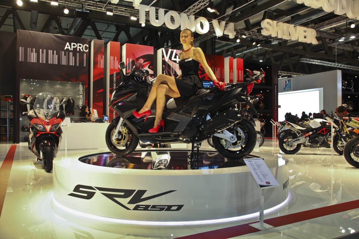 Aprilia's SRV850