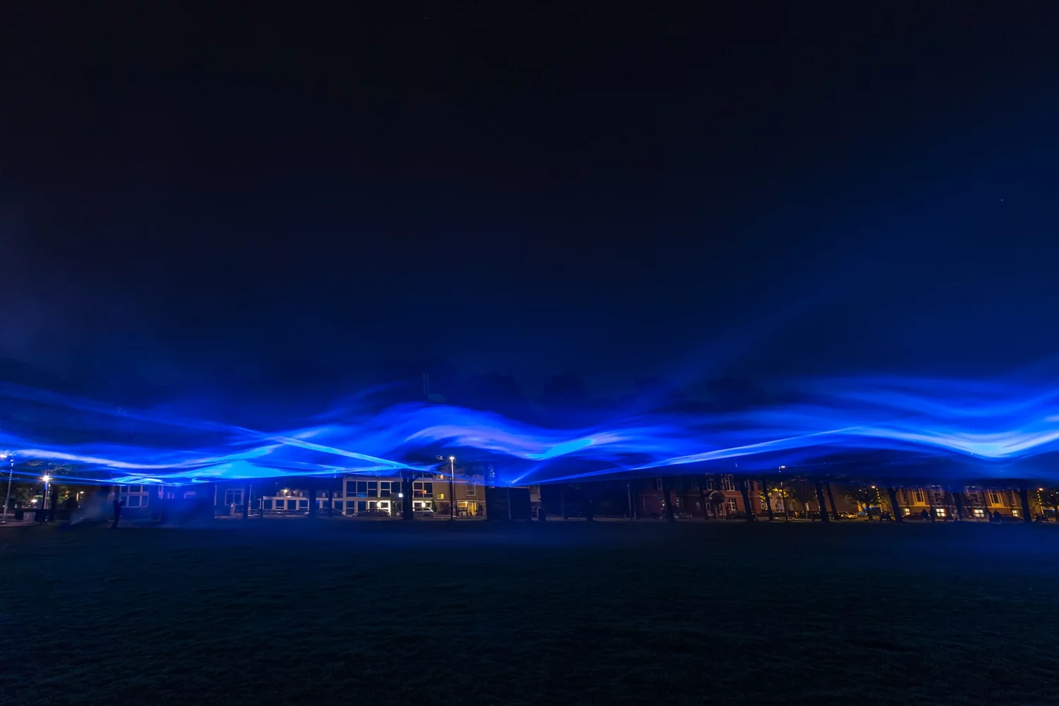 Waterlicht aims to show how parts of the Netherlands would look without waterworks