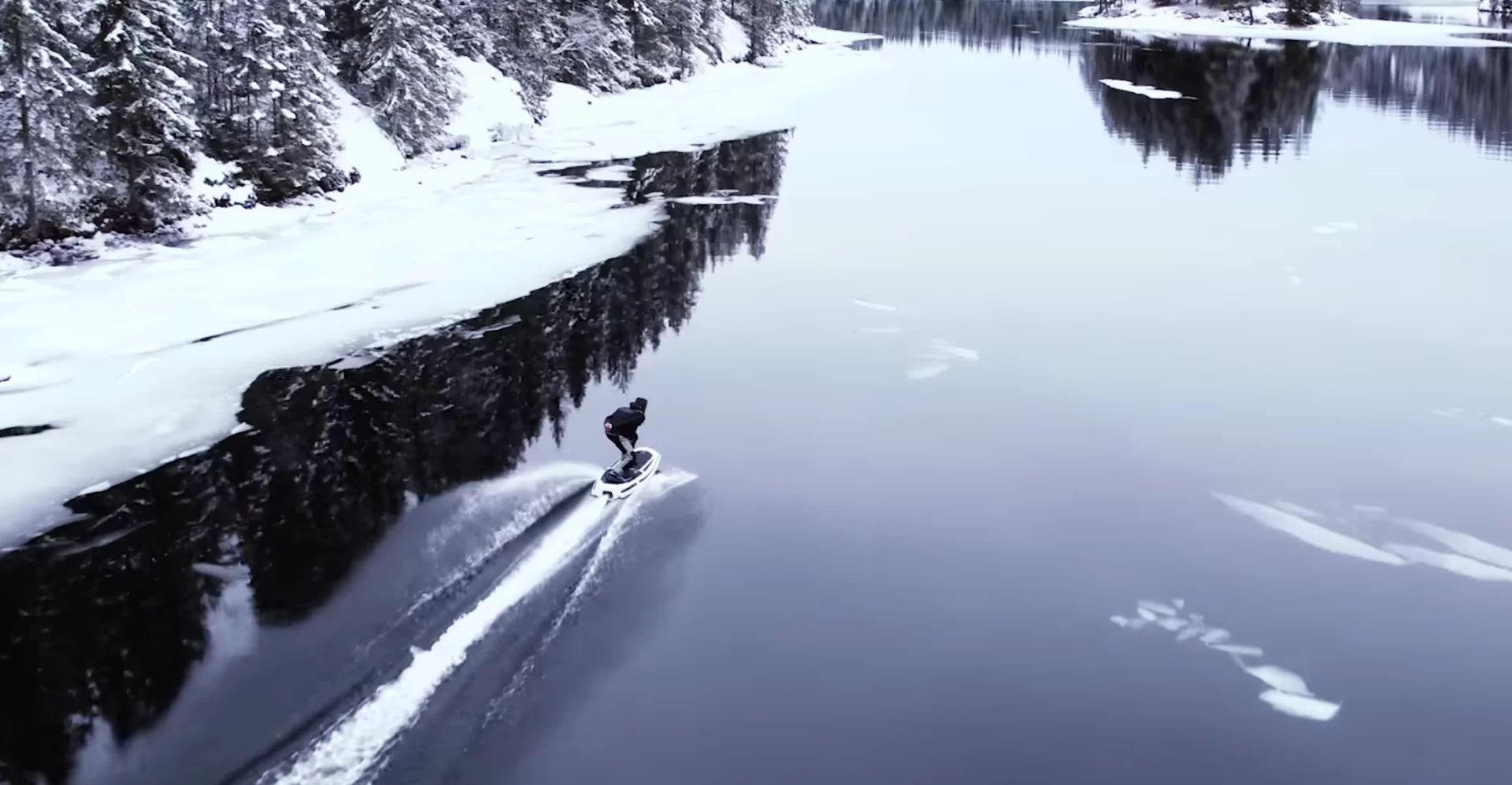 Radinn G2X: can be ridden in icy waters, if you really want to