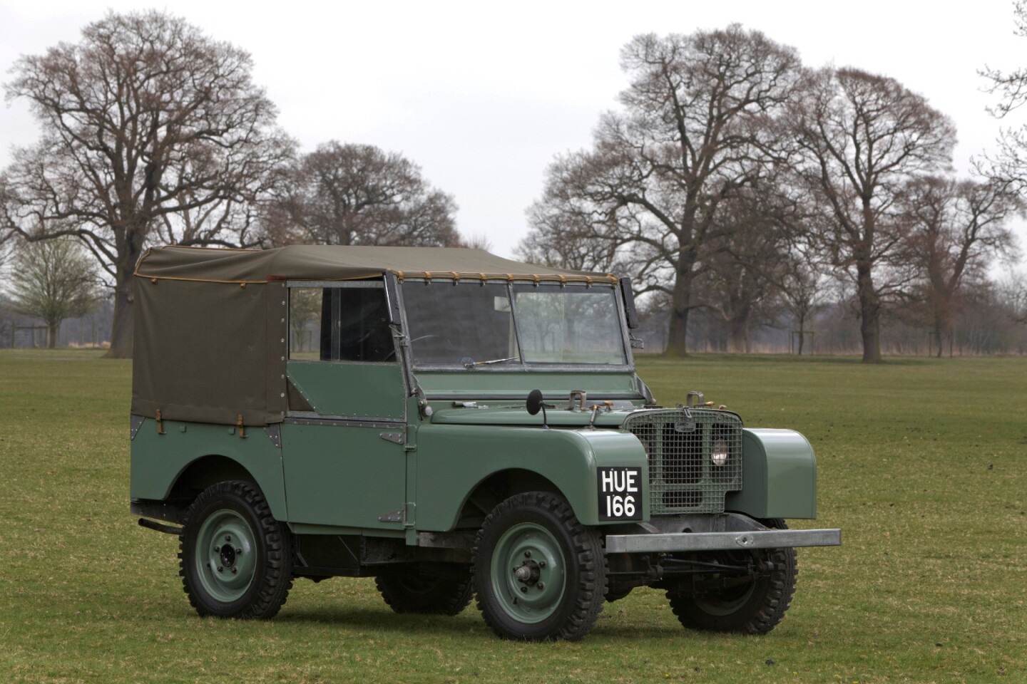 Land Rover's first-ever pre-production model "Huey"