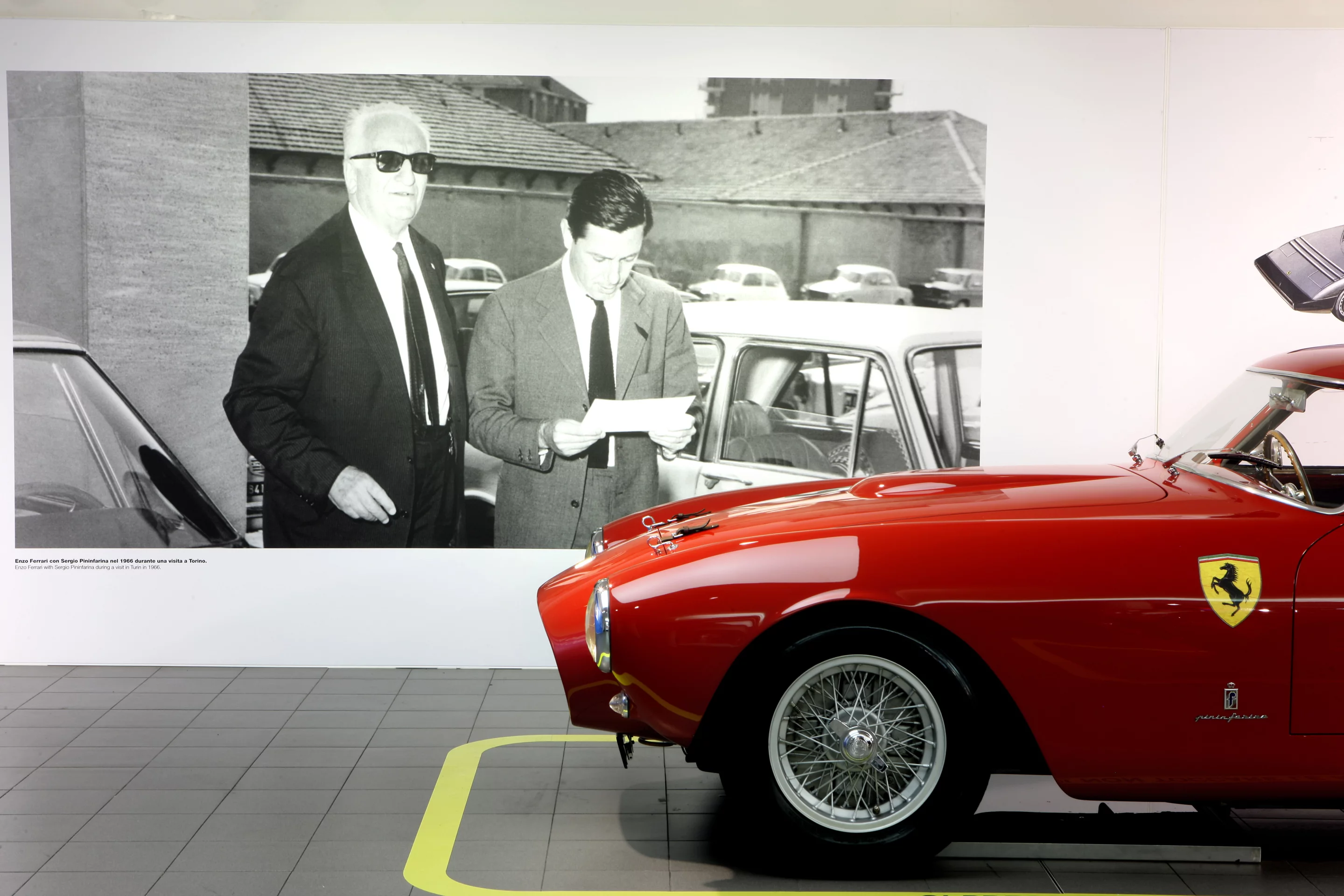 The "Great Ferraris of Sergio Pininfarina" exhibition helped drive record numbers of visitors to the Maranello museum