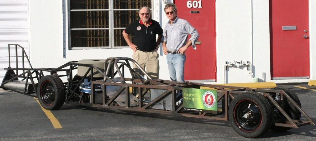 The LSR Streamliner, once complete, will be used in an attempt on the land speed record for steam-powered vehicles
