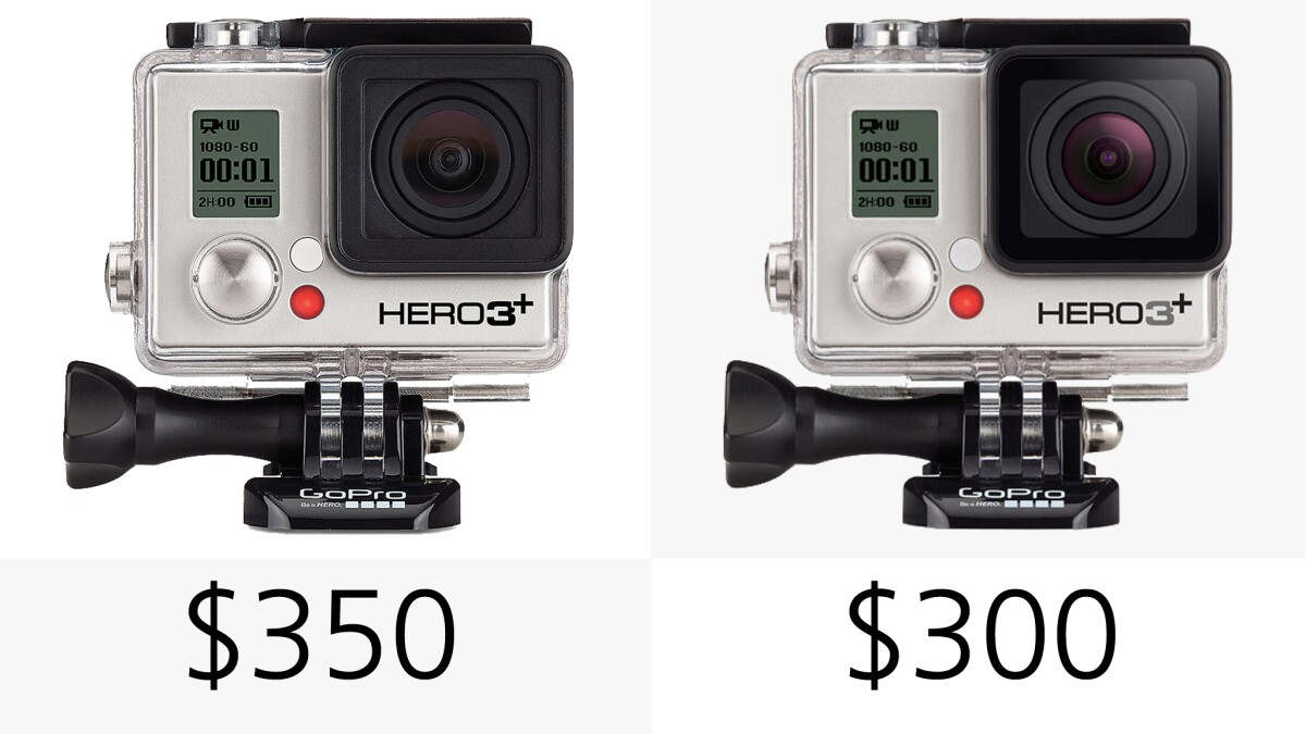 The GoPro Hero3+ cameras offer most of the features of the new model, for less money