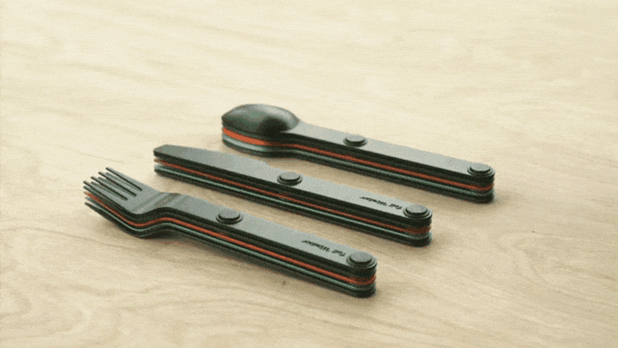 Magware from Full Windsor is designed as a take-anywhere set of utensils that can chip away out our mounting problem with plastic waste