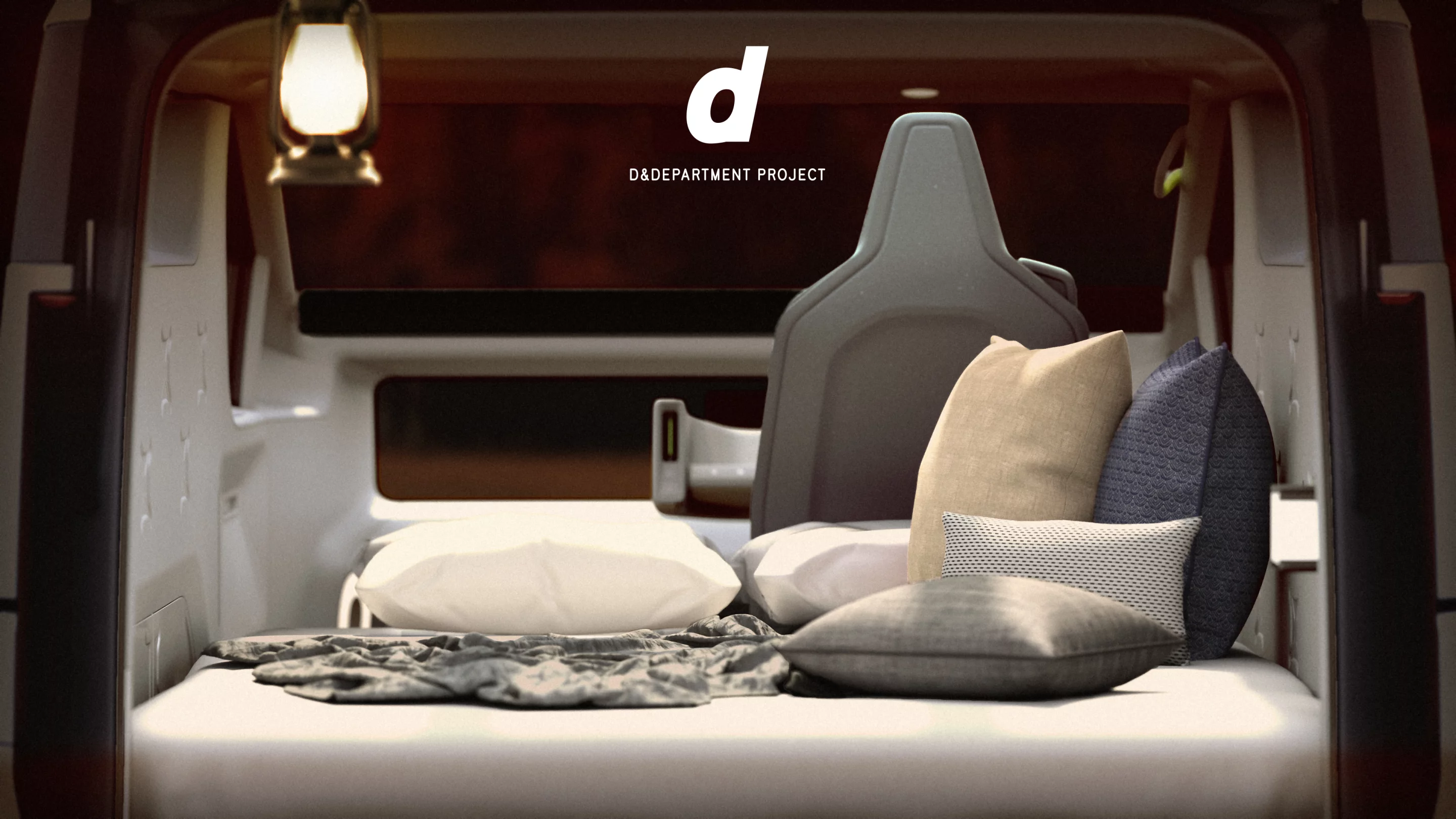 Toyota and D&Department tiny Kayoibako camper van