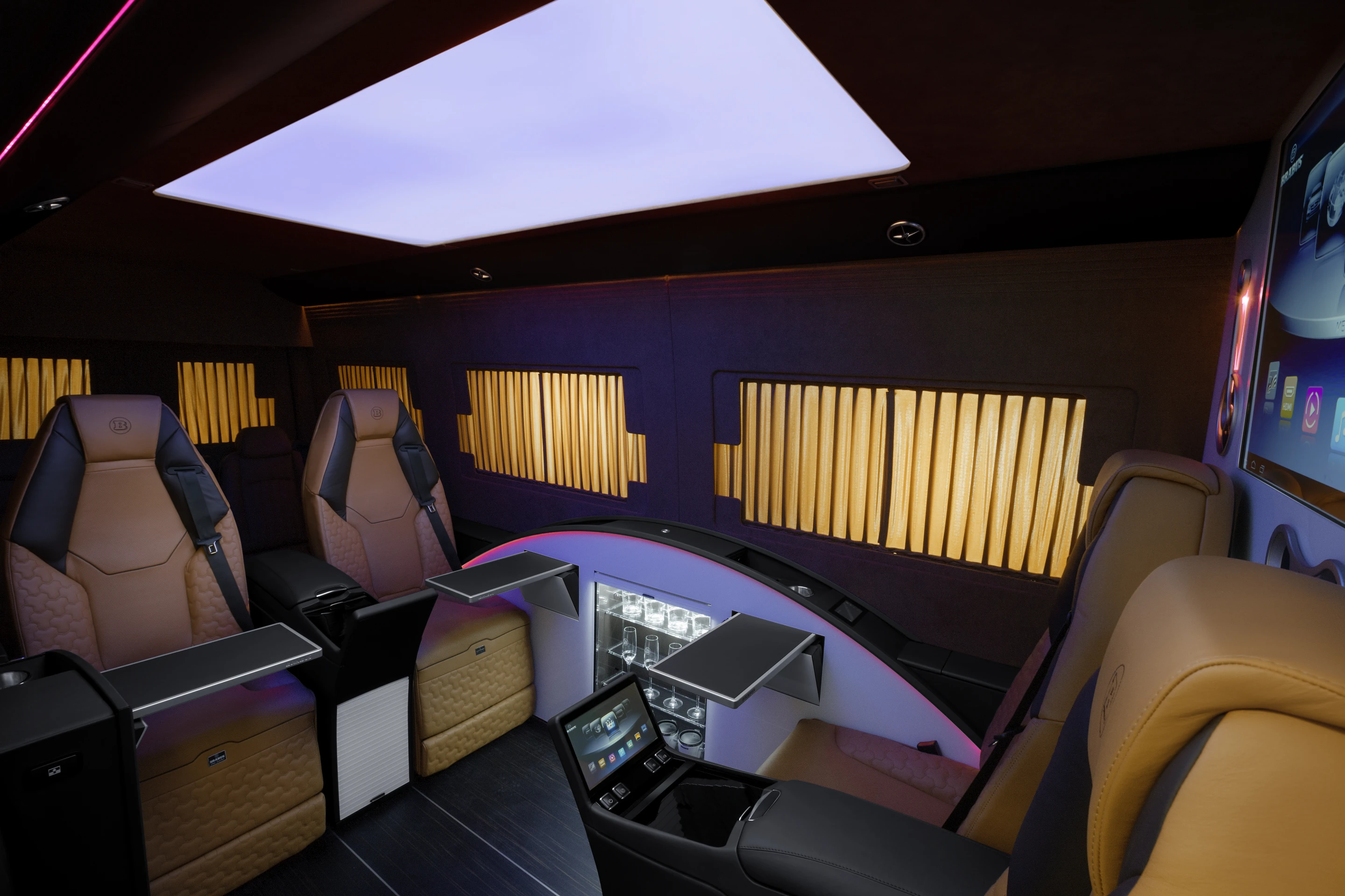 The Business Lounge is nearly fit to live in