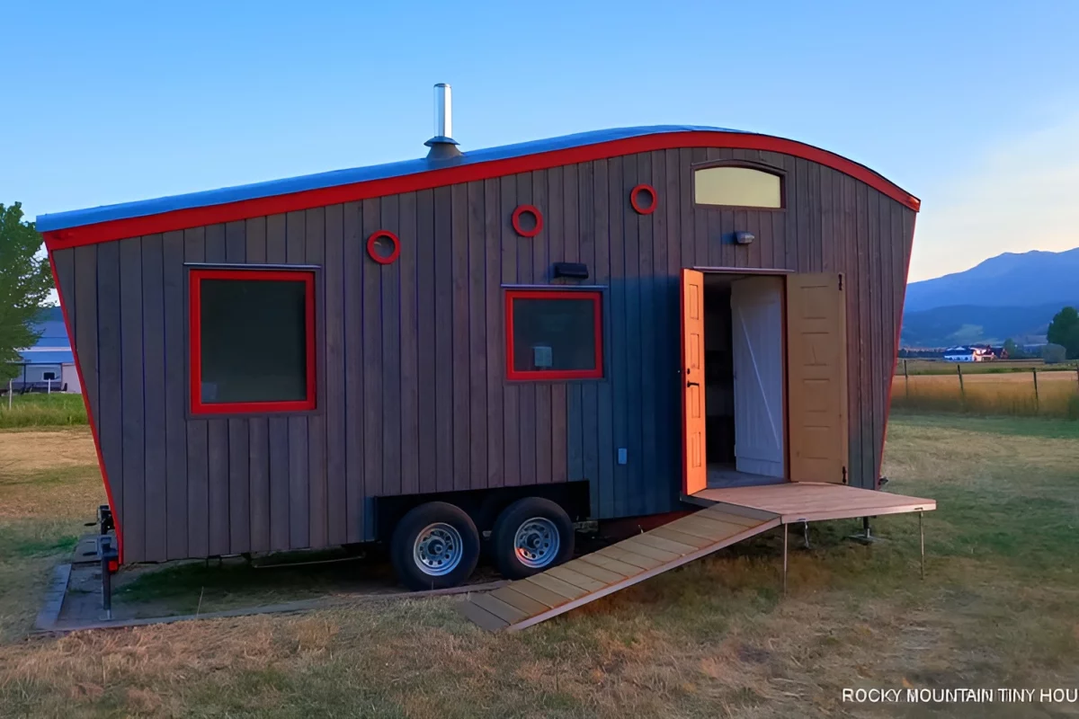 The Beatle is inspired by traditional Vardo-style caravans