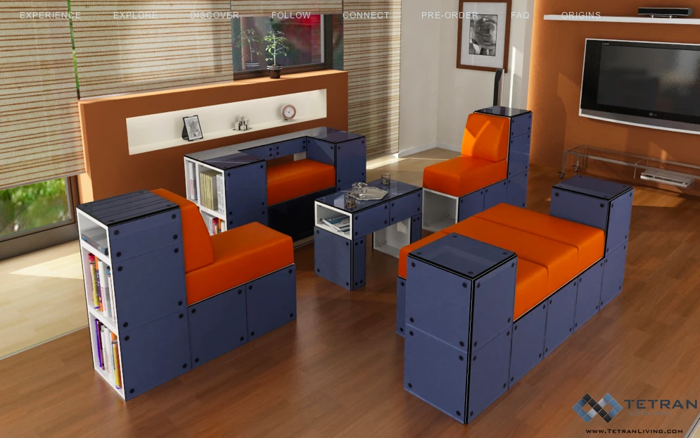 A greater variety of material finishes leather, wood and metal are mooted for further down the line, including wood stone and metal for the +Tx_Hard panels and cotton, wool, silk and velvet for cushion covers